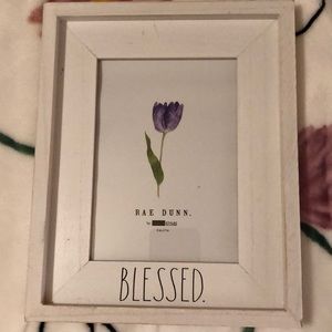 Rae Dunn 5x7 Picture Frame Blessed